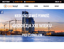 Tablet Screenshot of geowap.pl